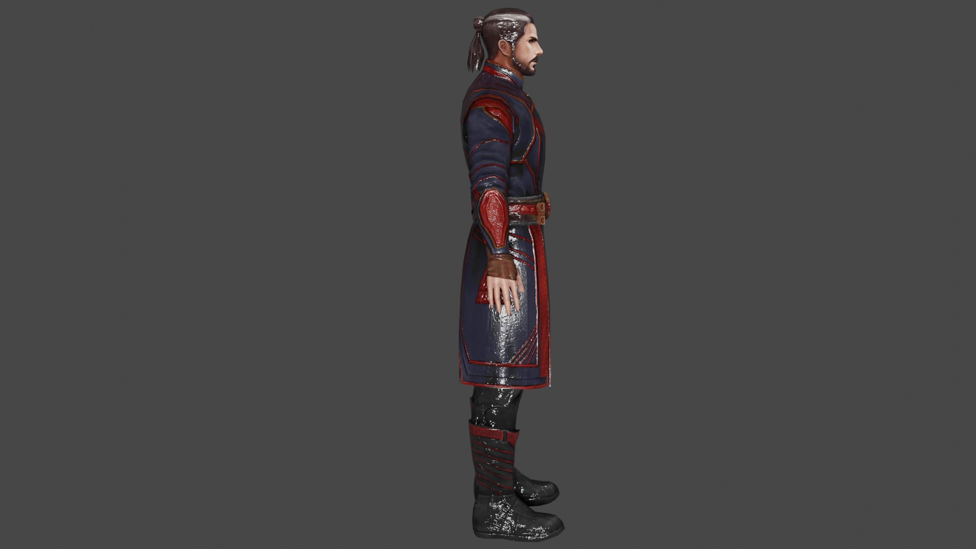 Defender Strange Low-poly 3D model_2
