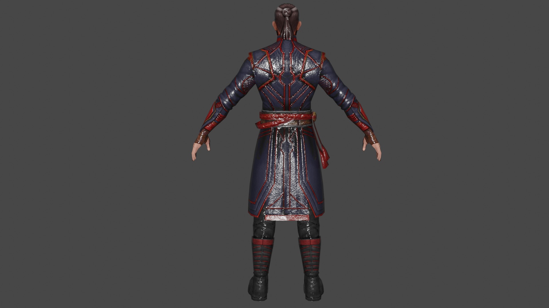 Defender Strange Low-poly 3D model_4