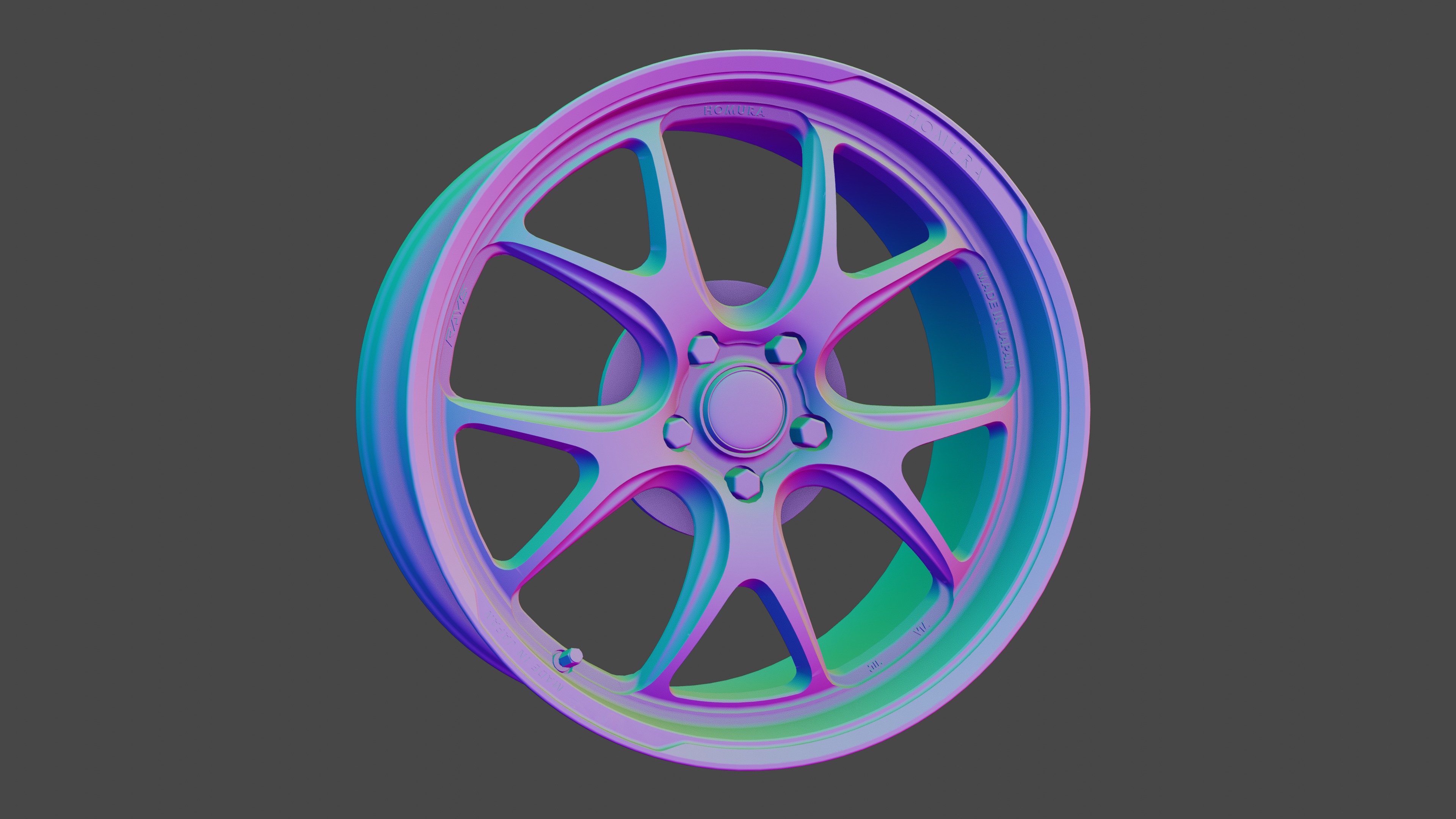 Rays Homura Rim 3D model 3D model_5