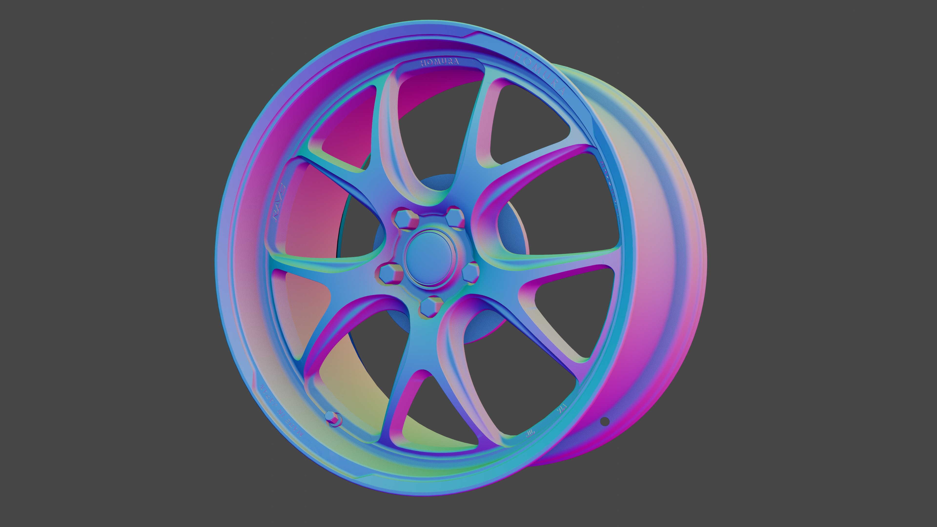 Rays Homura Rim 3D model 3D model_4