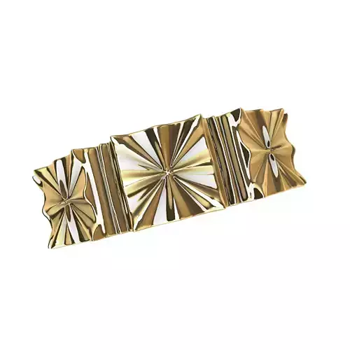 Art Deco Ring Geometric Ring 3D print model