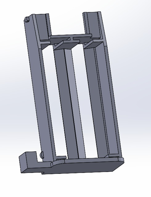 Siemens RDG 100 battery case Free 3D print model_1