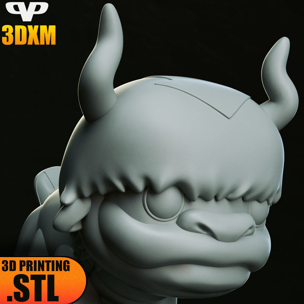 Appa Chibi STL for 3D Printing ChibiSTL 3DXM 3D print model_4