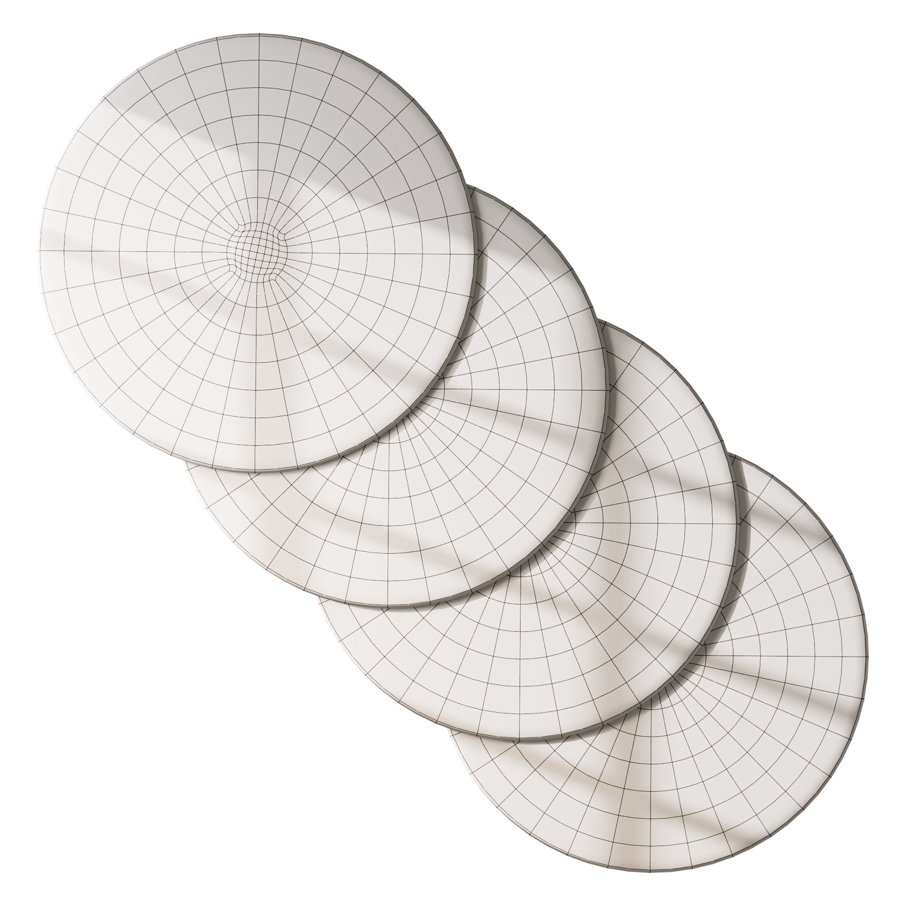 round carpet 11 3D model_13