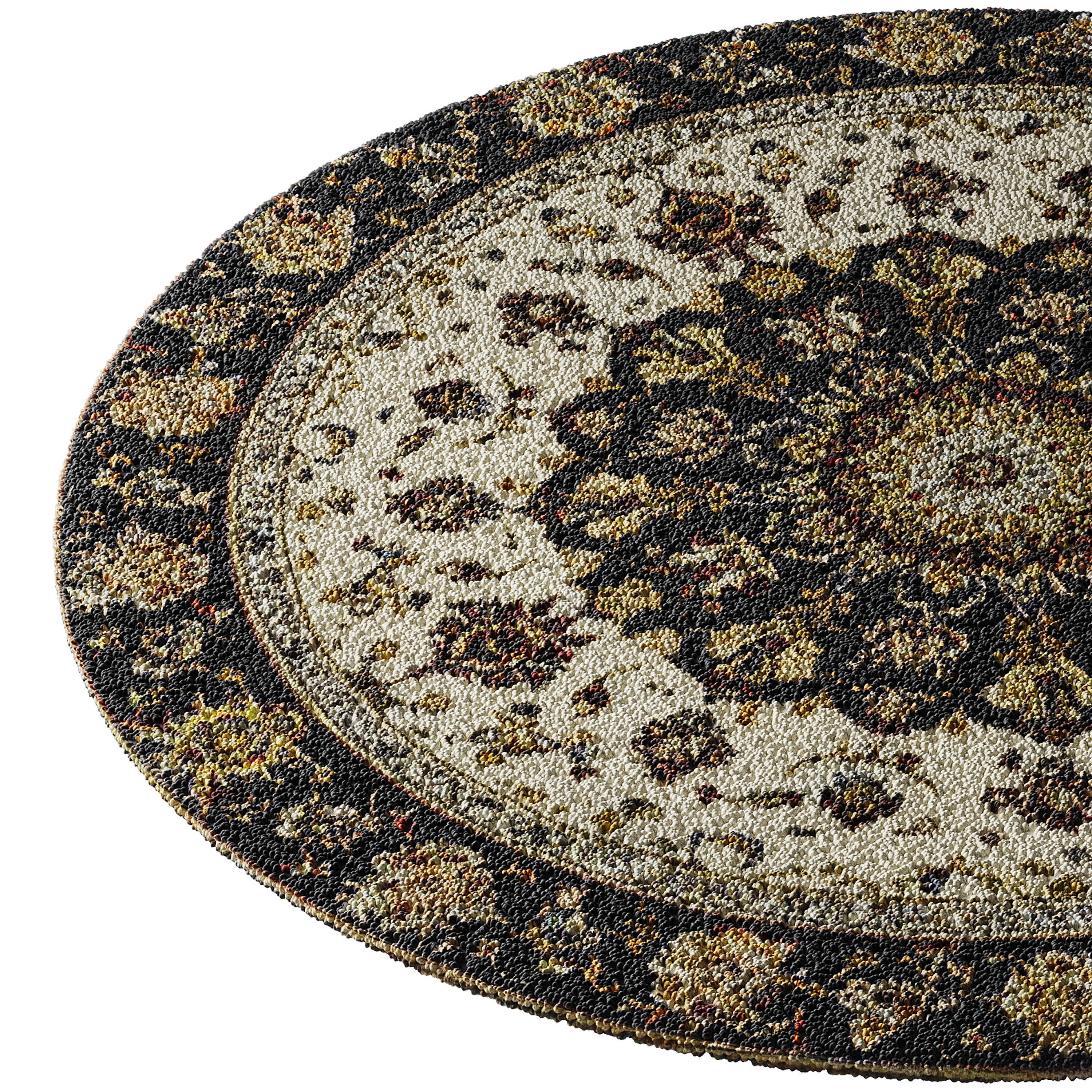 round carpet 11 3D model_9