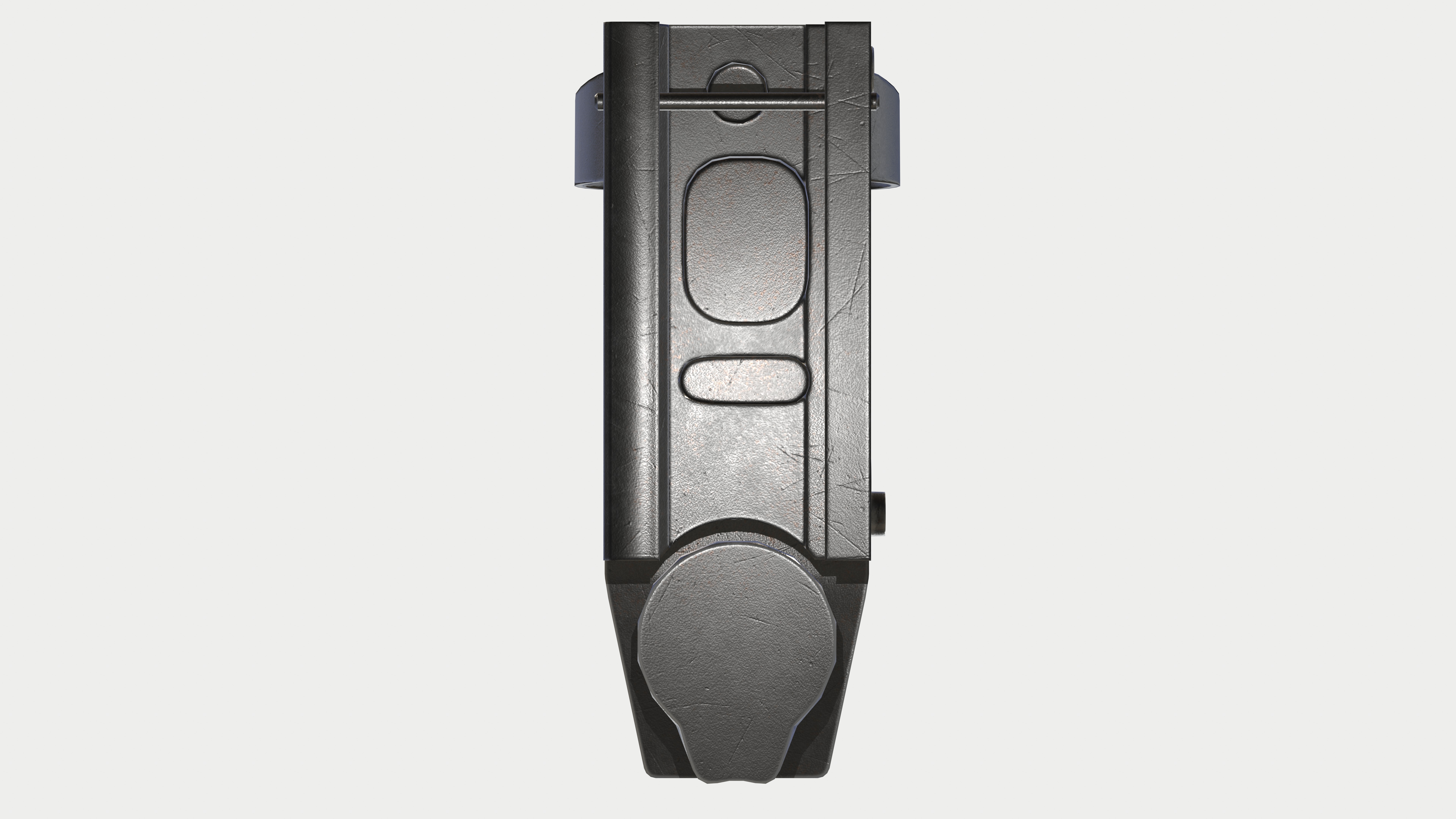 Red Dot Sight Low-poly 3D model_9