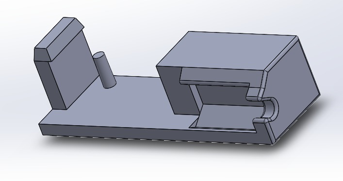 Anycubic Kobra 2 filament sensor holder clip Free 3D print model_1