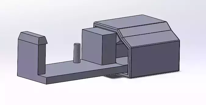 Anycubic Kobra 2 filament sensor holder clip