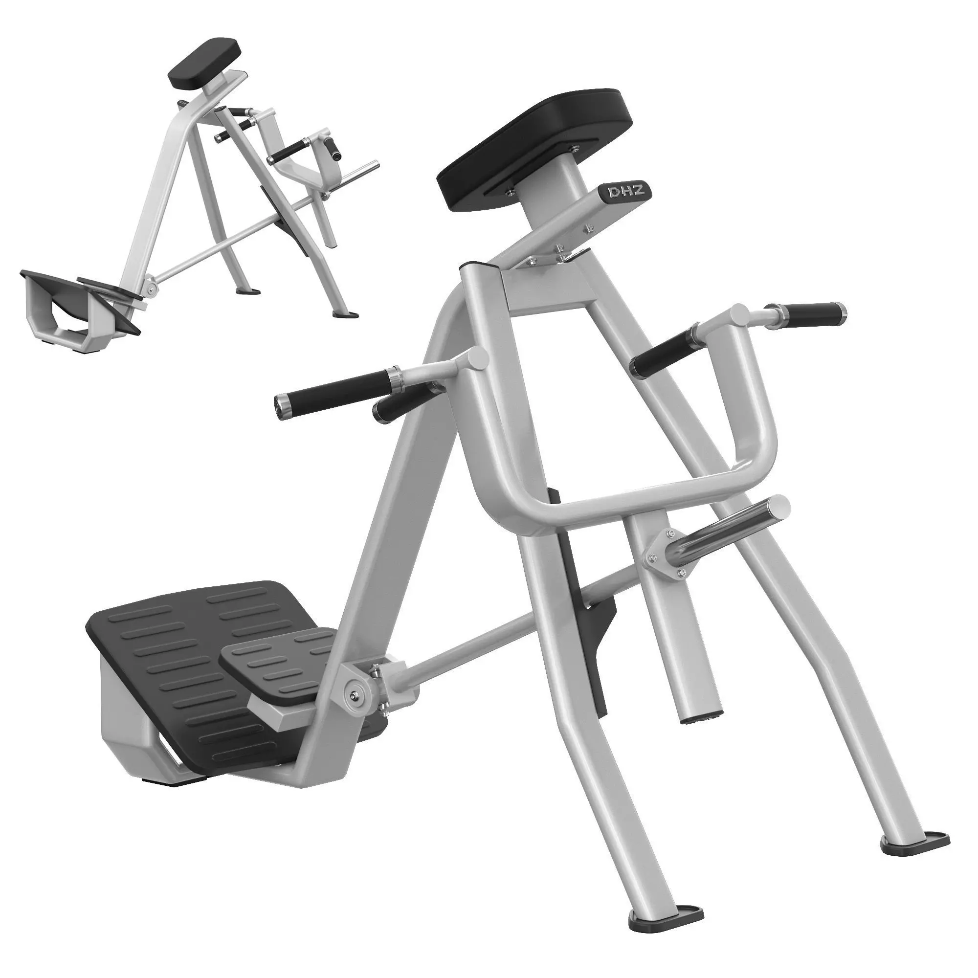 E7061 INCLINE LEVEL ROW DHZ fitness equipment 3D model