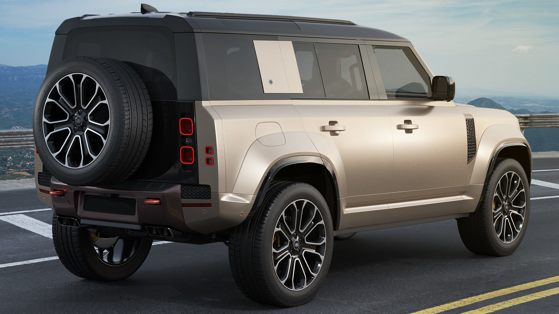 Land Rover Defender 110 OCTA 2025 3D model_5