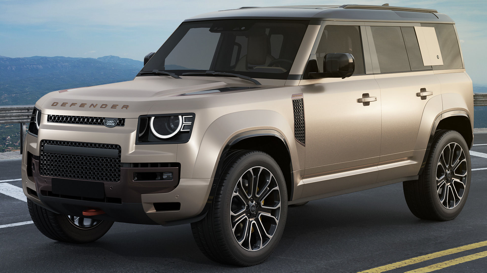 Land Rover Defender 110 OCTA 2025 3D model_4