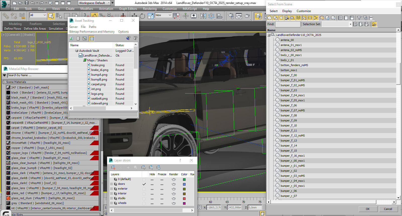 Land Rover Defender 110 OCTA 2025 3D model_33