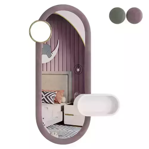 BUBBLE GUM BIG MIRROR