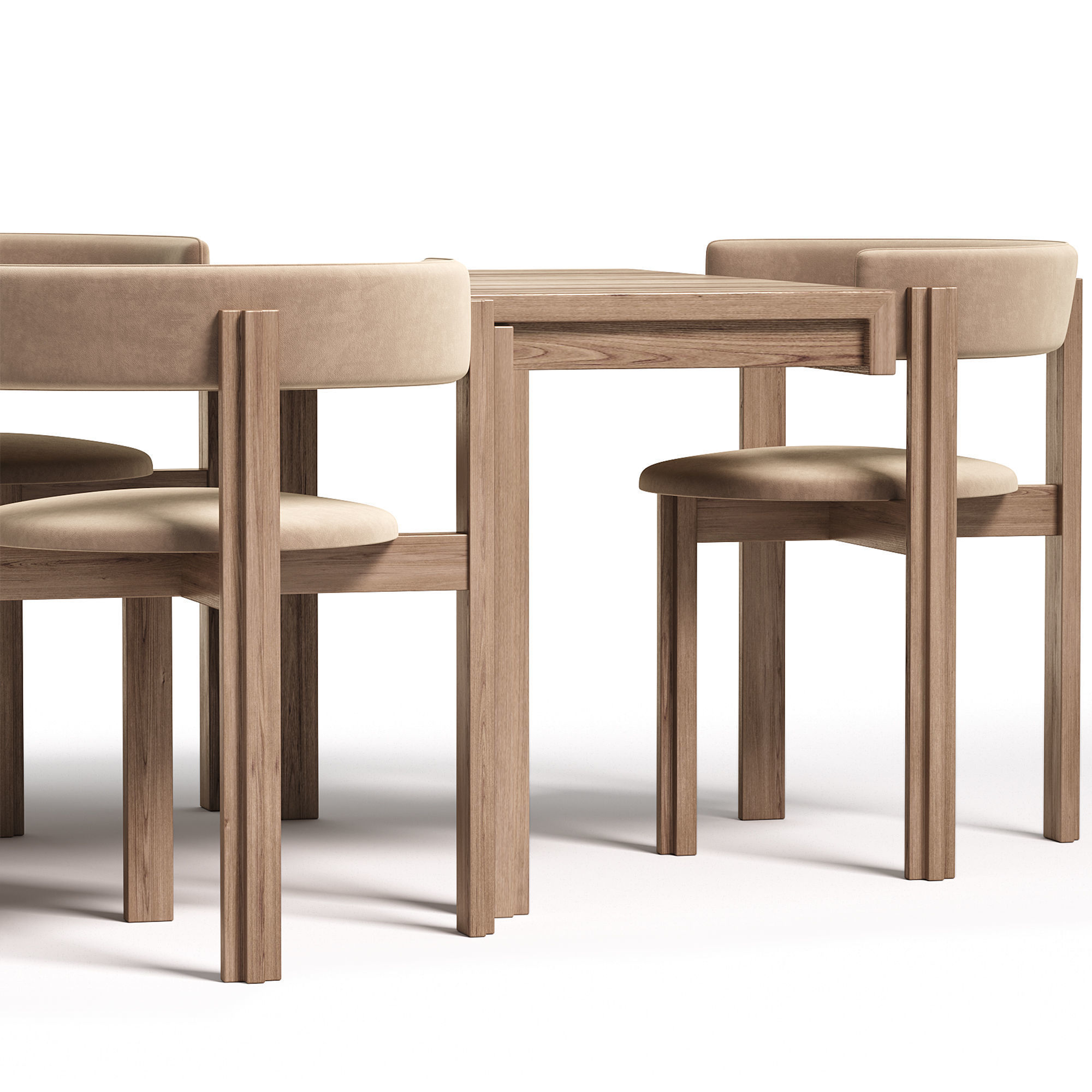 PRINCIPAL Chair and Table 3D model_1