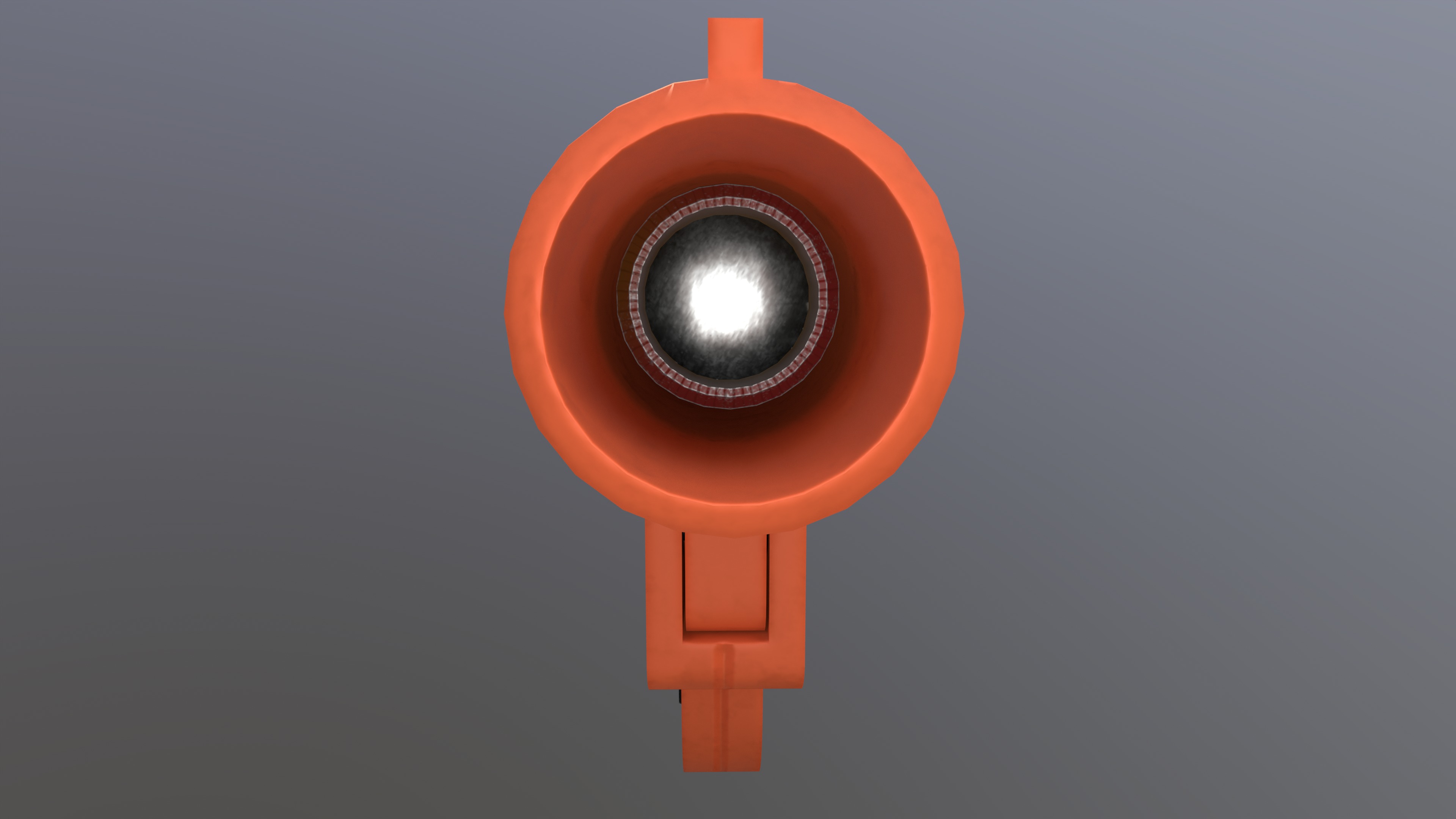 Flare Gun  Low-poly 3D model_14