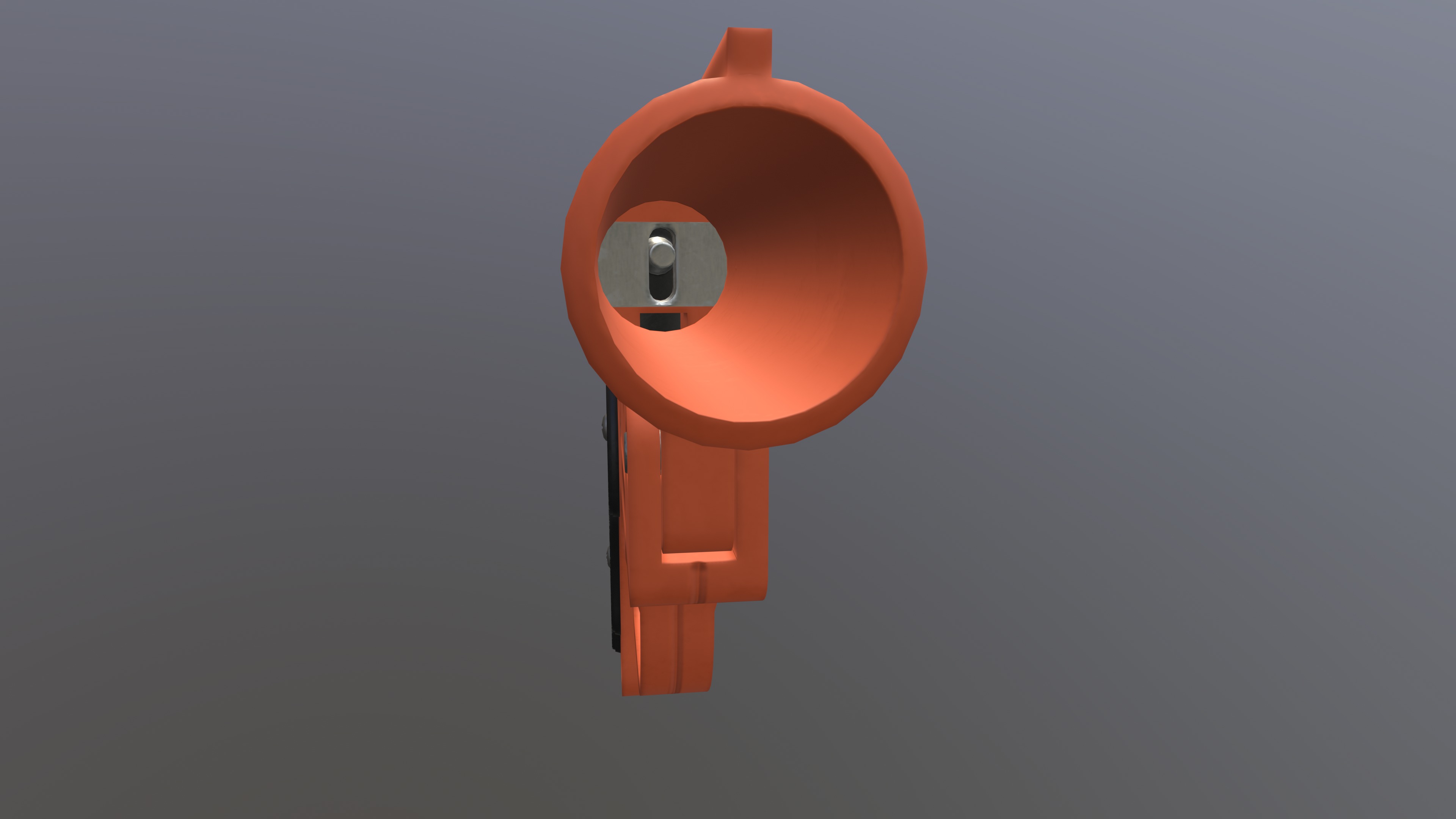 Flare Gun  Low-poly 3D model_13