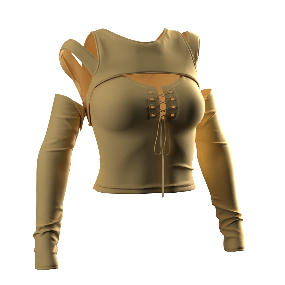 CROP TOP 3D model_7