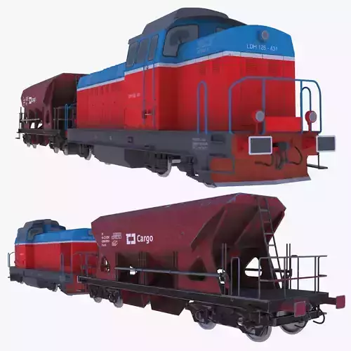 Cargo train PBR II