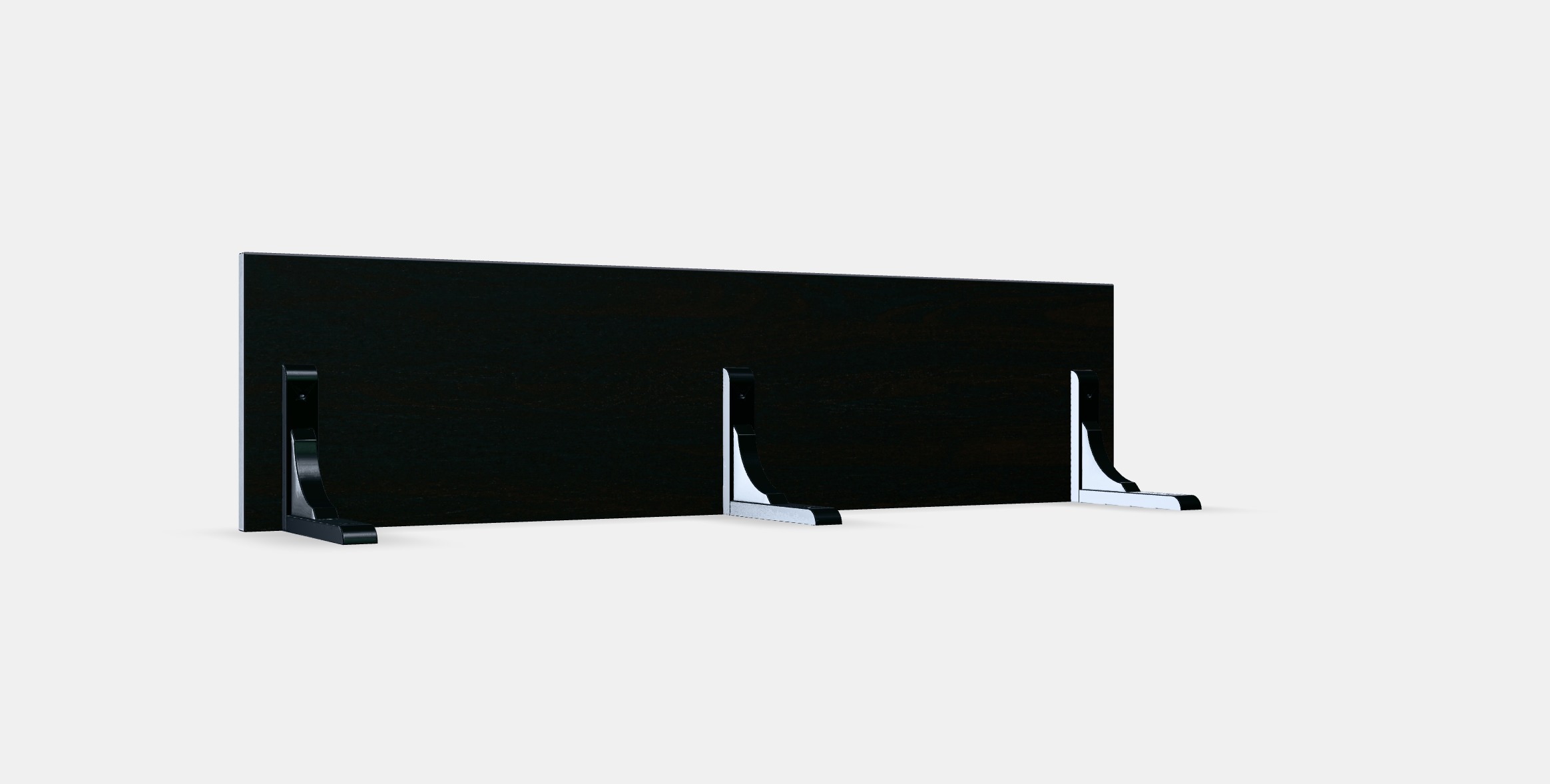 BERGSHULT - RAMSHULT Wall shelf 4 Low-poly 3D model_9