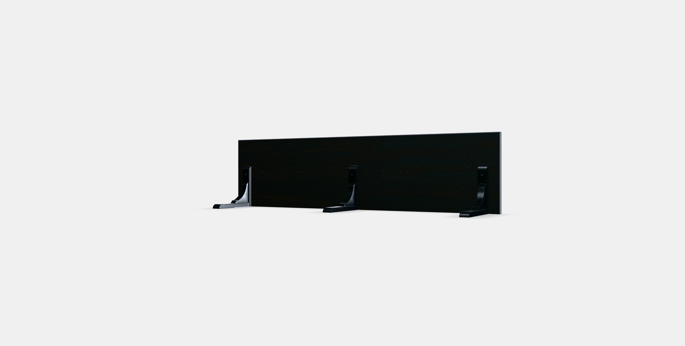BERGSHULT - RAMSHULT Wall shelf 4 Low-poly 3D model_12