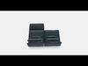 SODERHAMN 2-seat sofa with chaise longue Low-poly 3D model_1