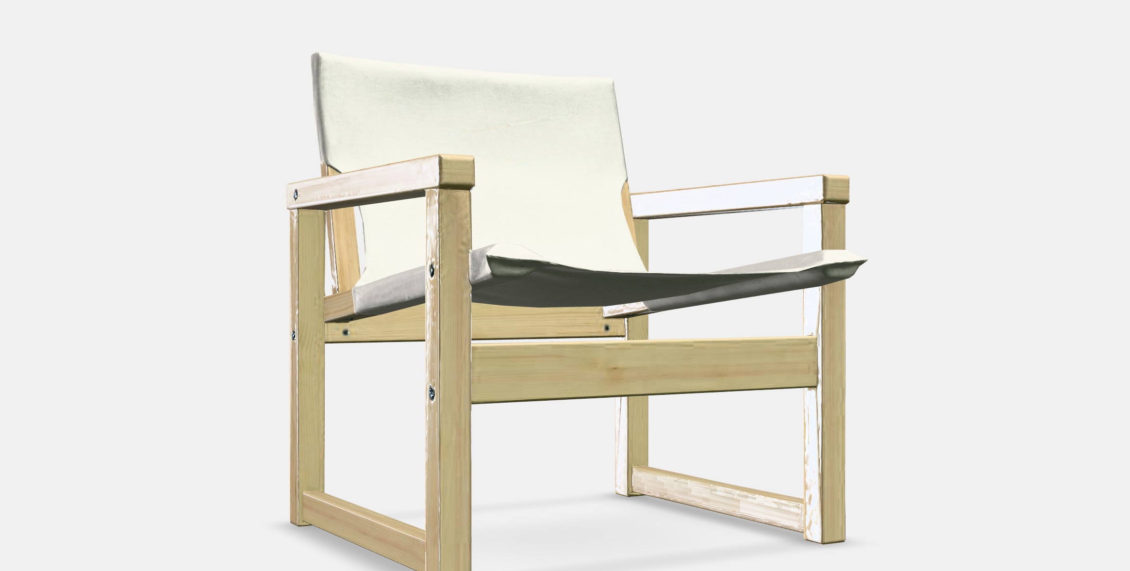 SJALSO Armchair Low-poly 3D model_10