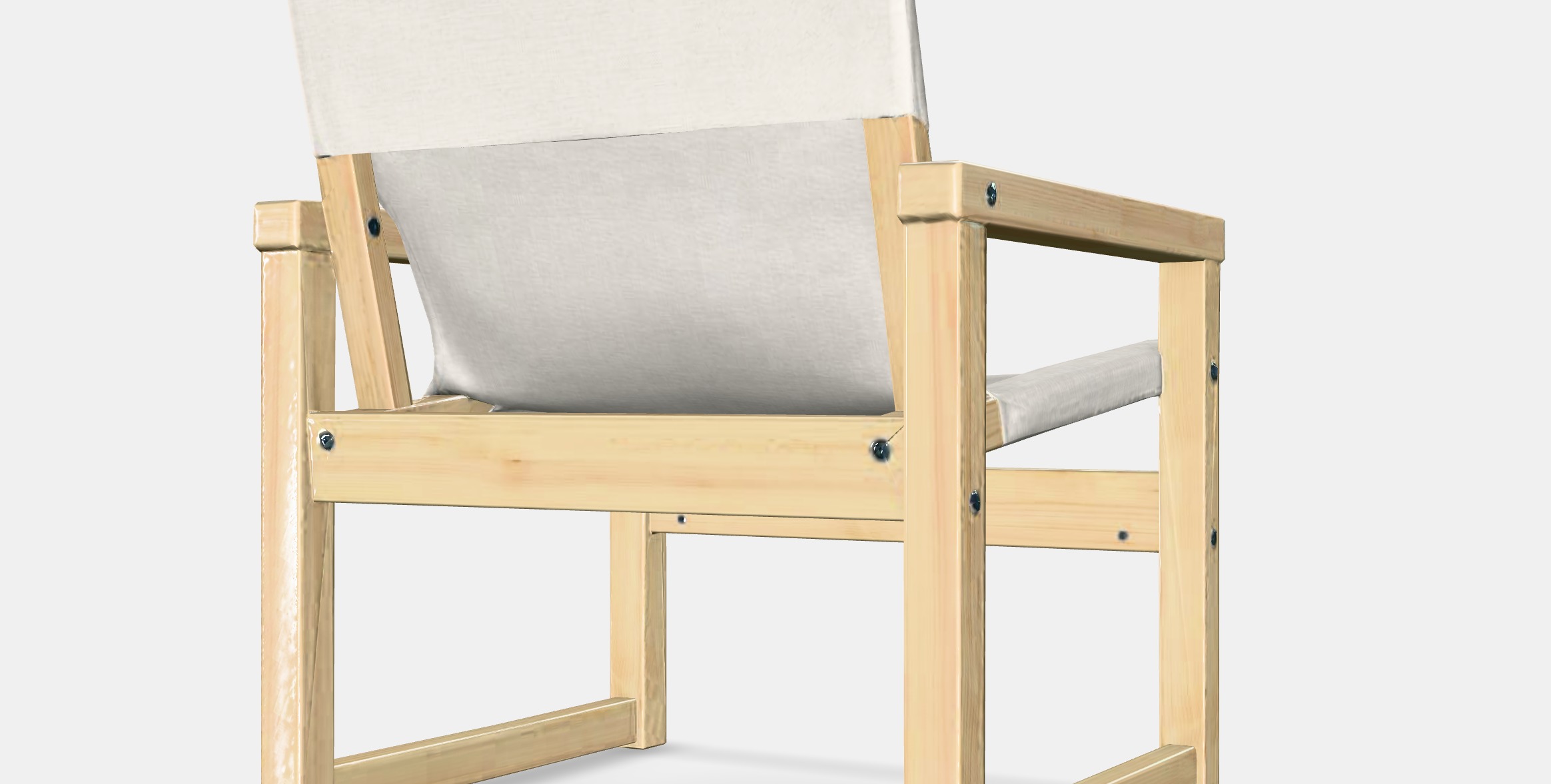 SJALSO Armchair Low-poly 3D model_6