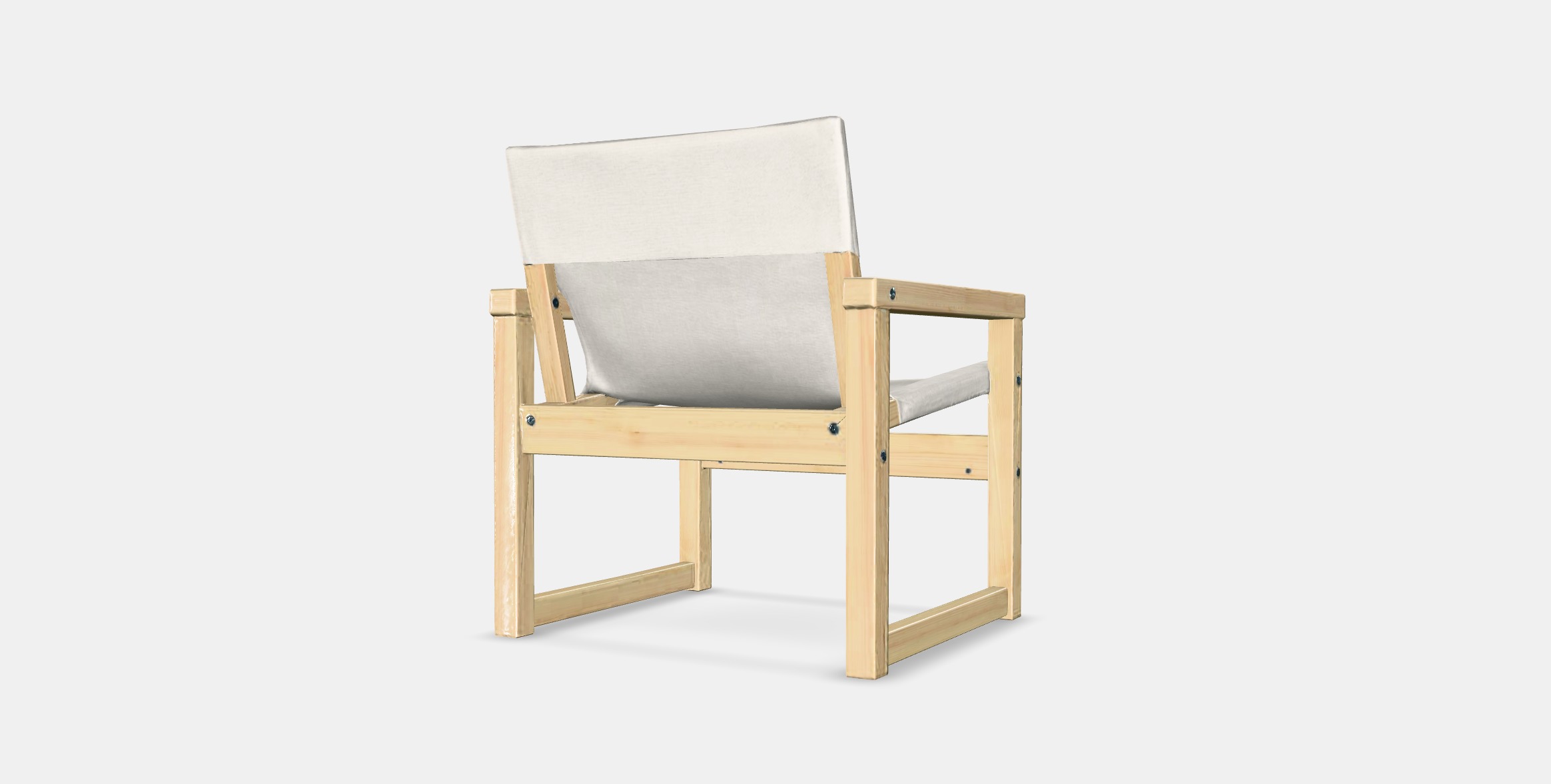 SJALSO Armchair Low-poly 3D model_5