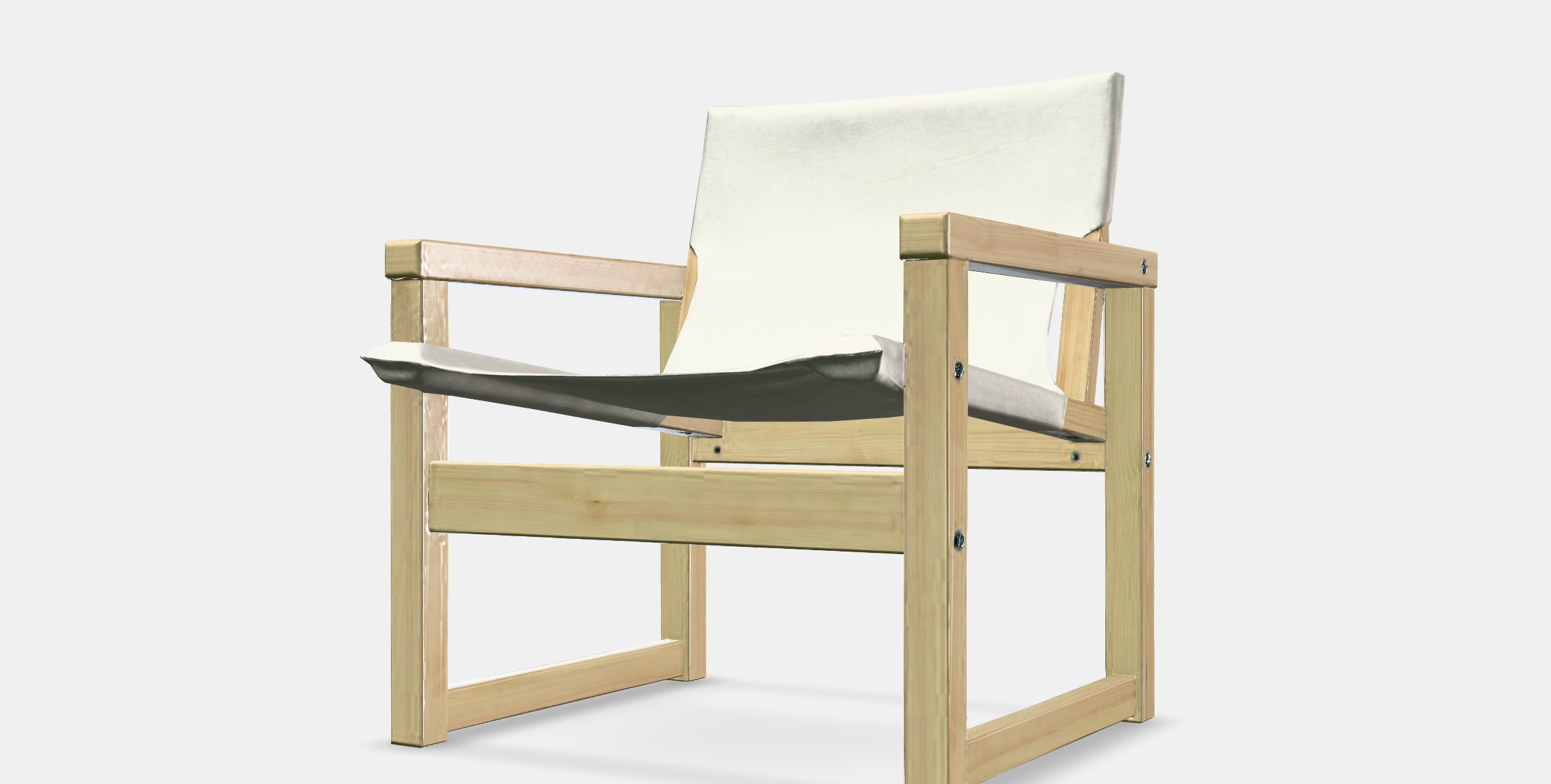 SJALSO Armchair Low-poly 3D model_13