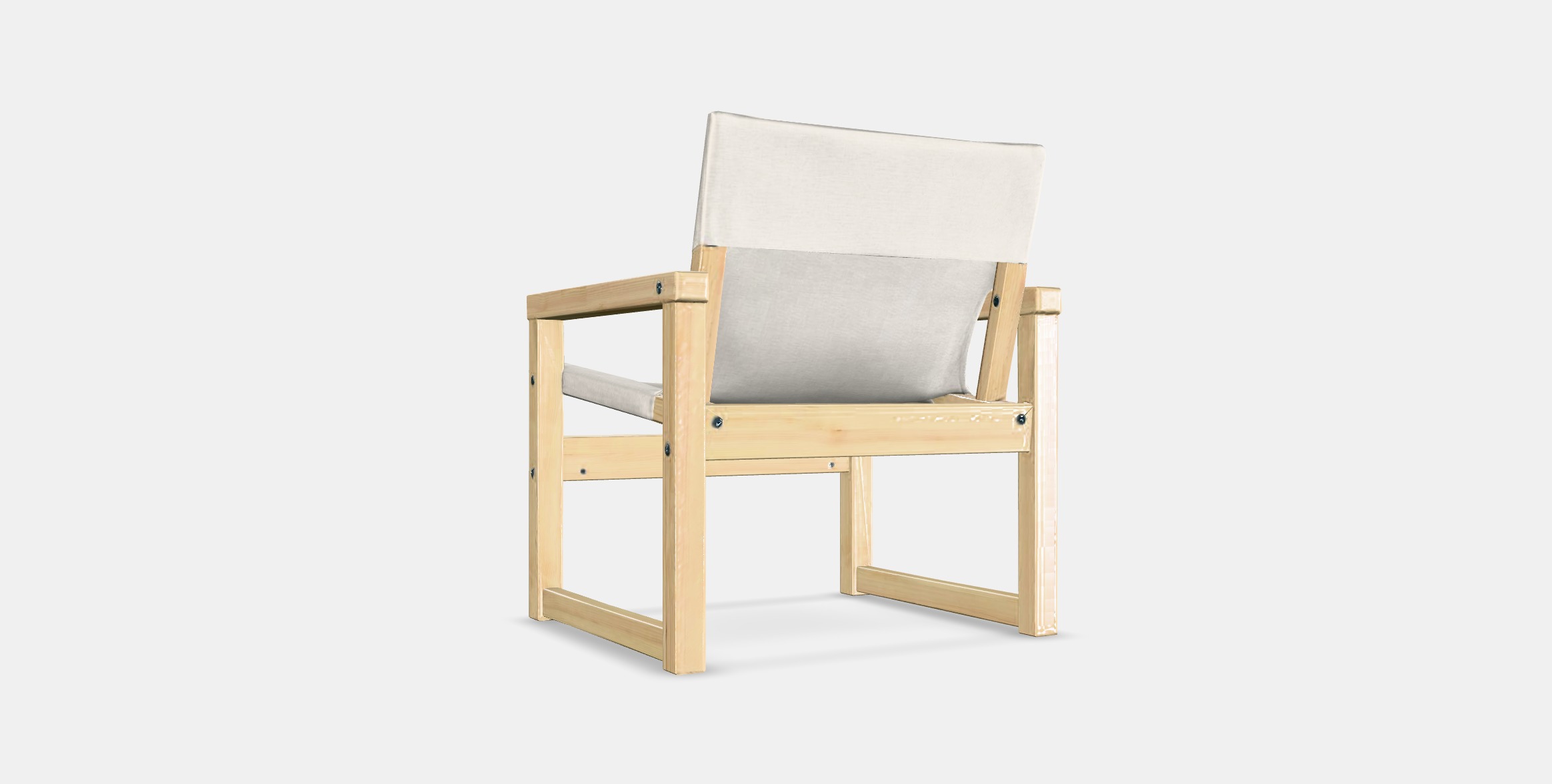 SJALSO Armchair Low-poly 3D model_16