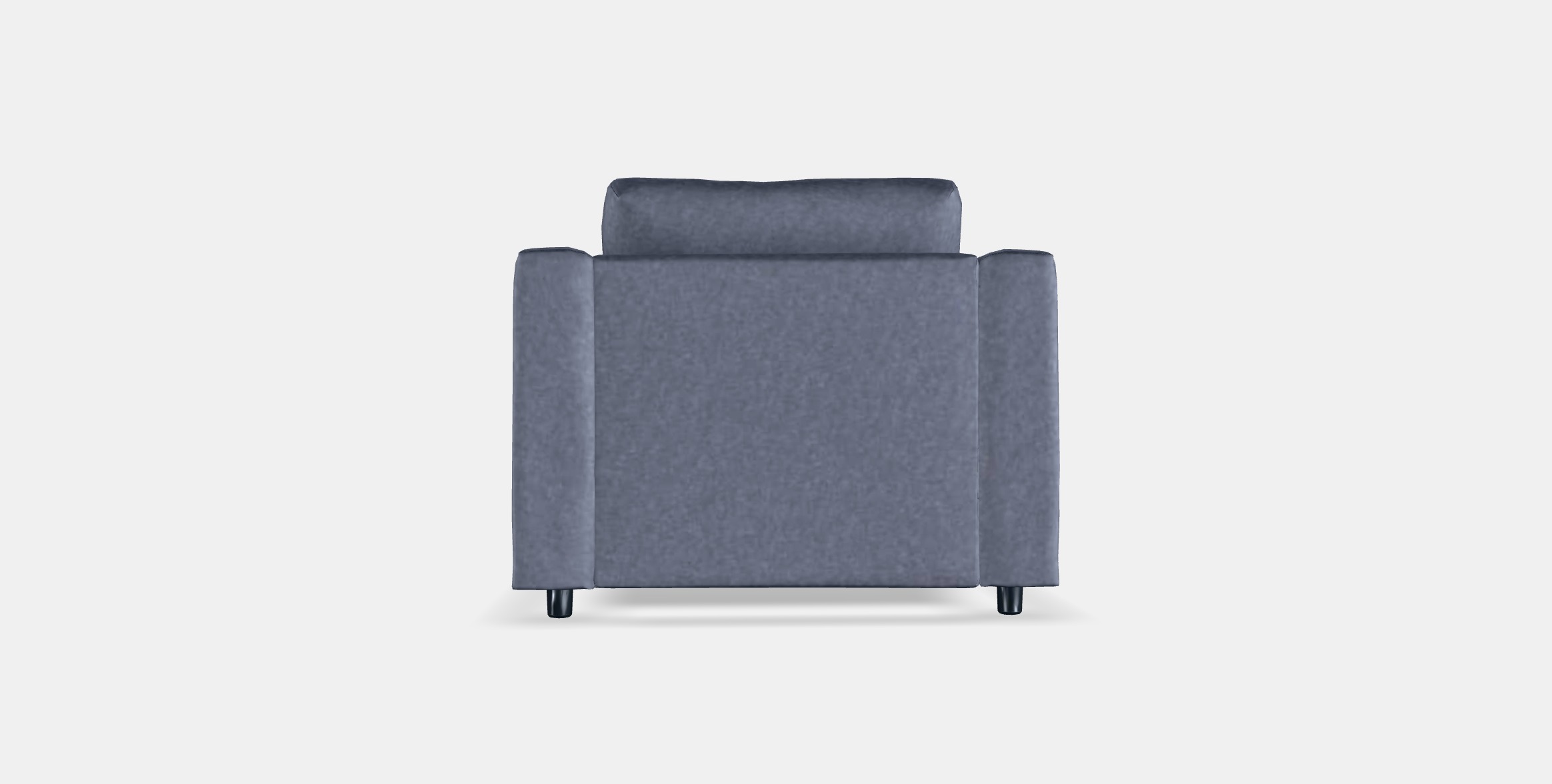 VIMLE Armchair Low-poly 3D model_14