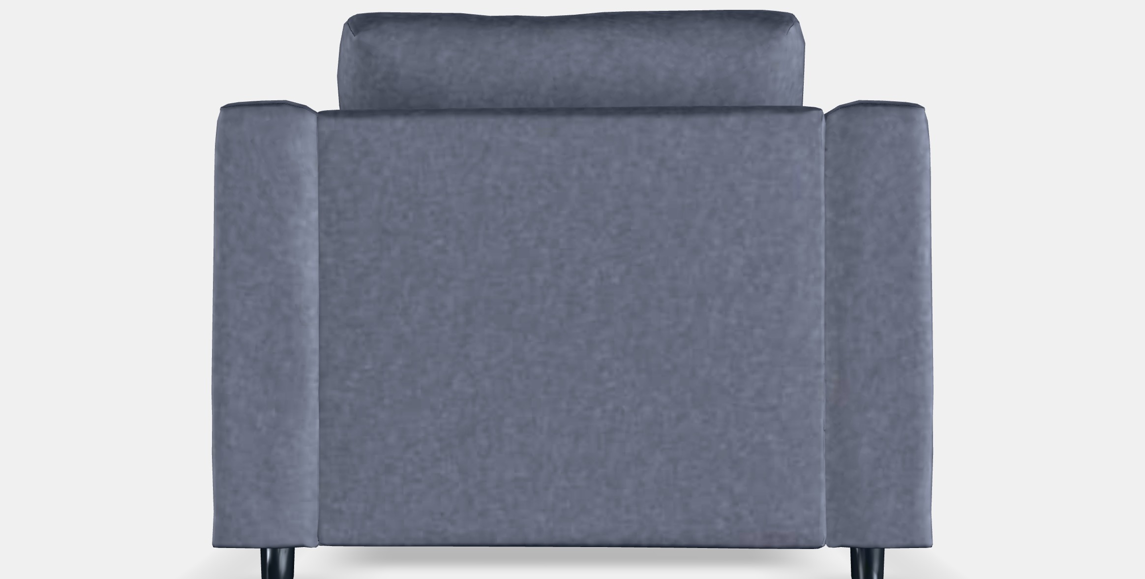 VIMLE Armchair Low-poly 3D model_15