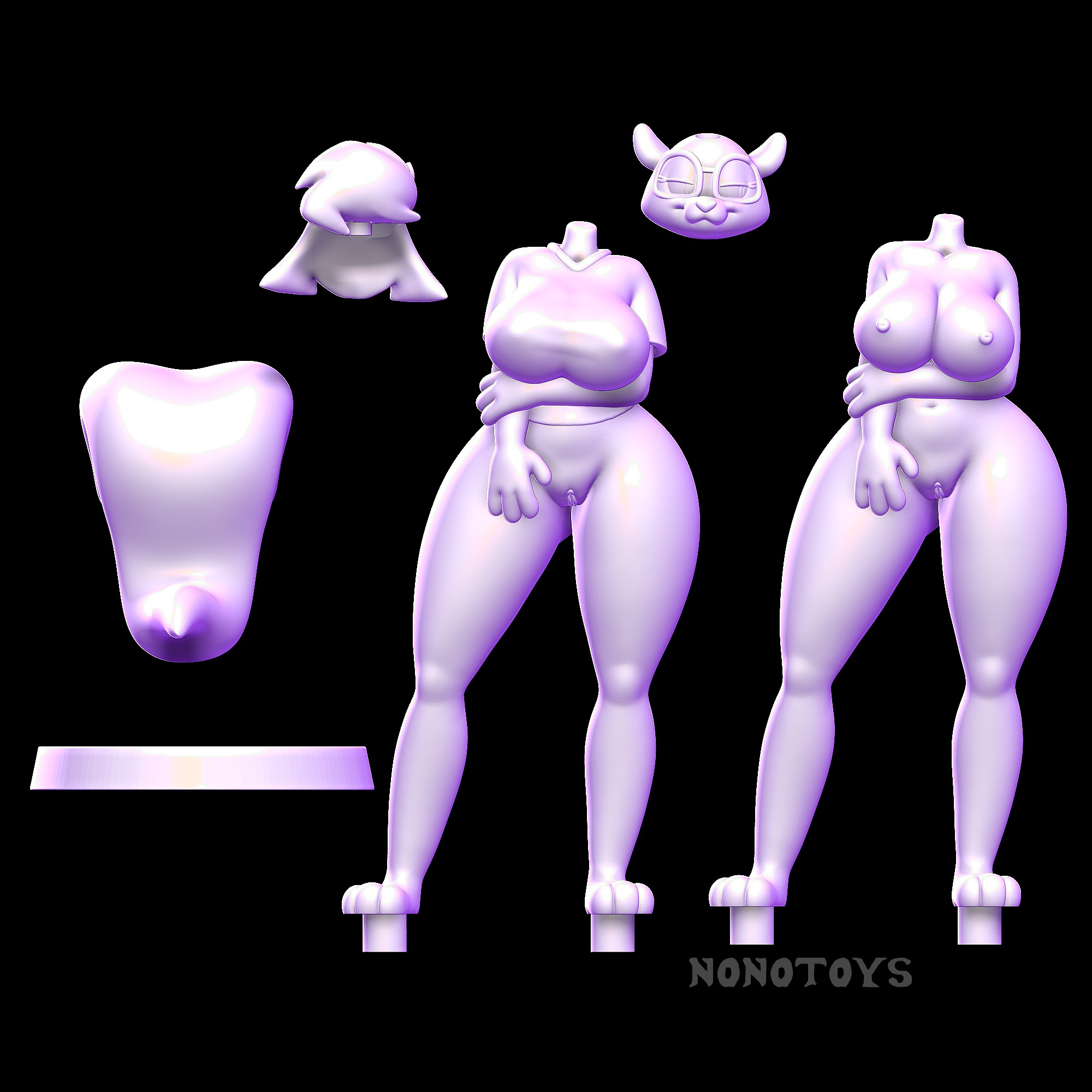 Sabrina Online  - SFW and NSFW 3D print model_9