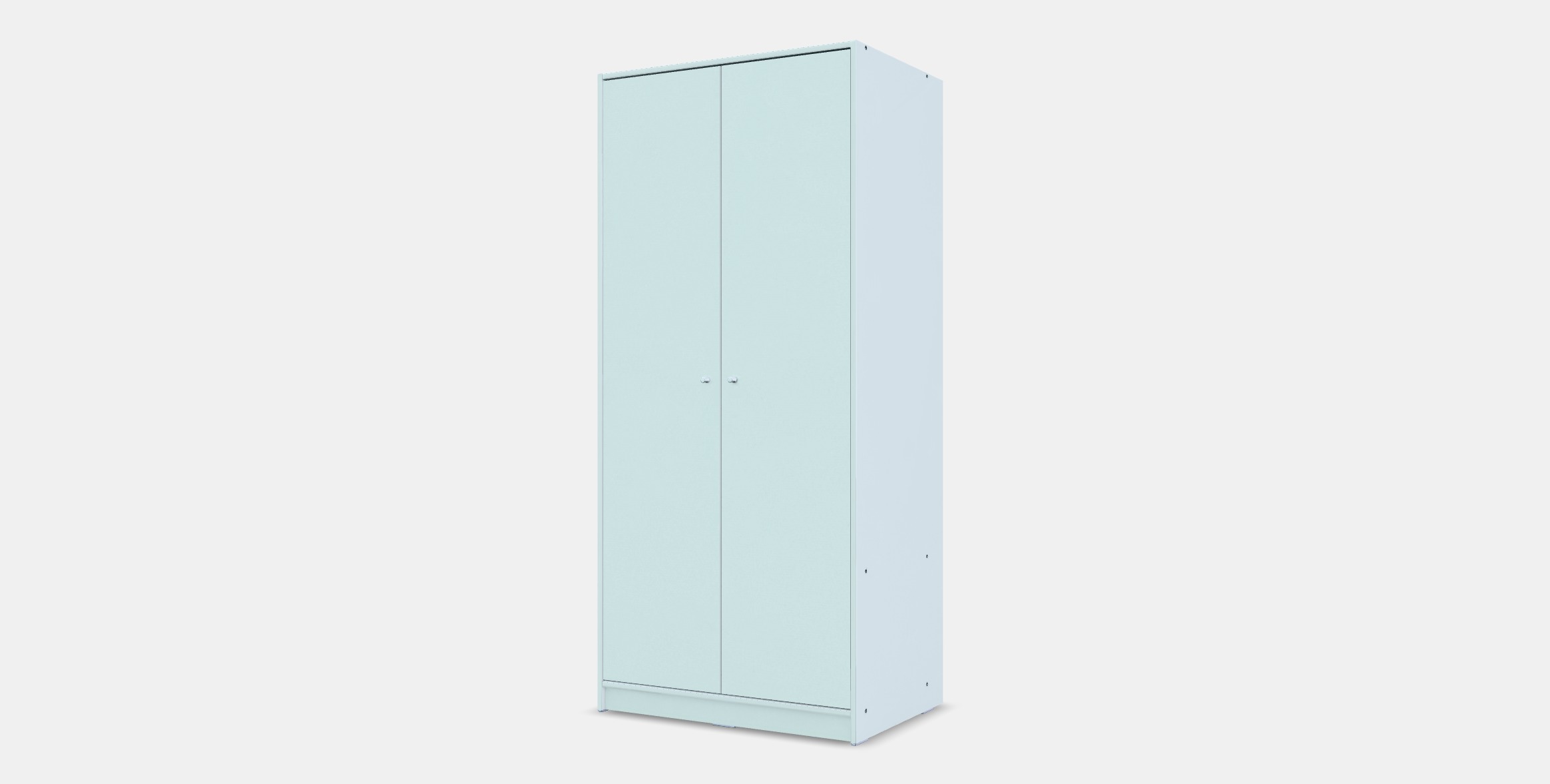KLEPPSTAD Wardrobe with 2 doors 1 Low-poly 3D model_12