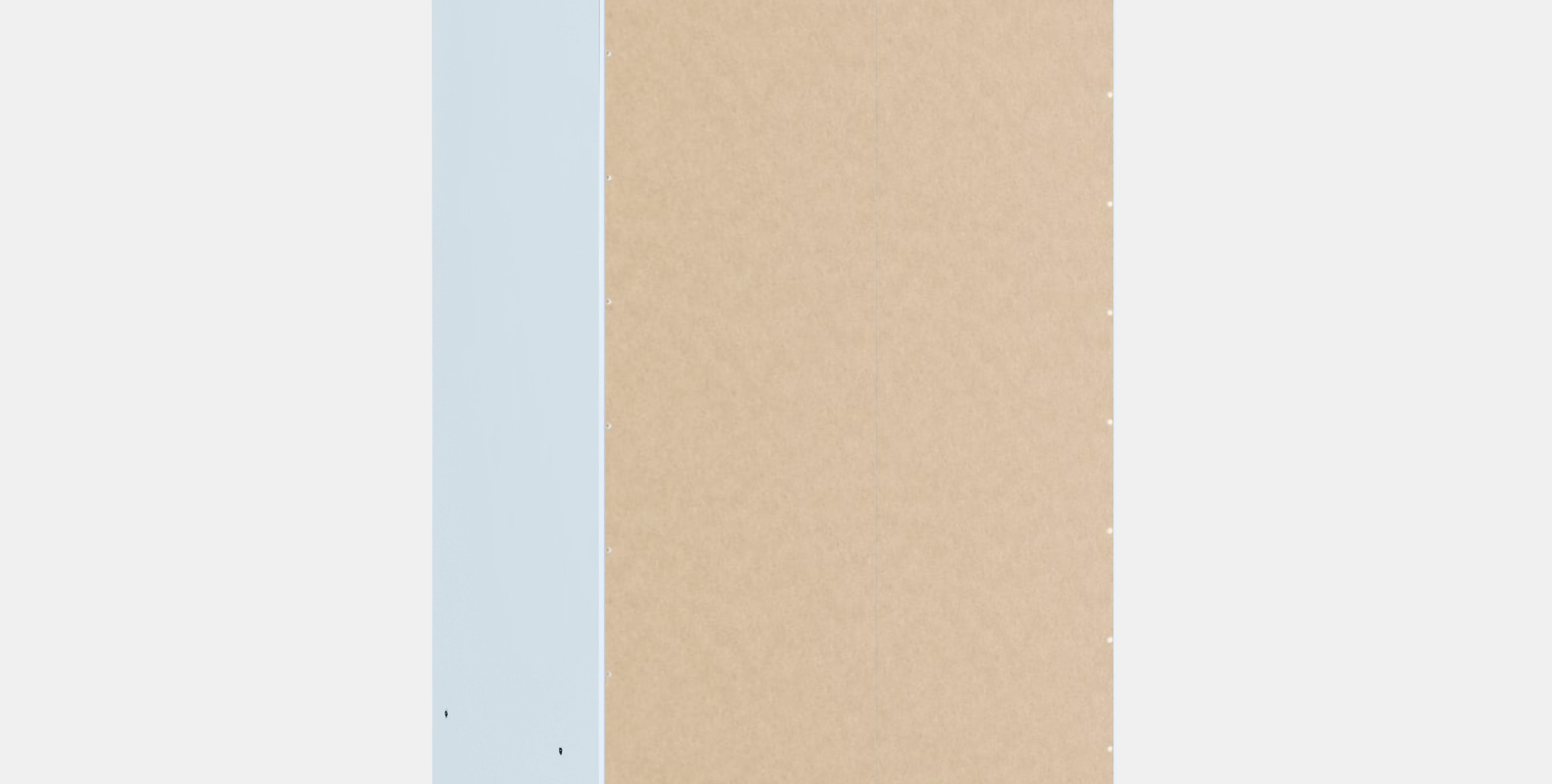 KLEPPSTAD Wardrobe with 2 doors 1 Low-poly 3D model_4