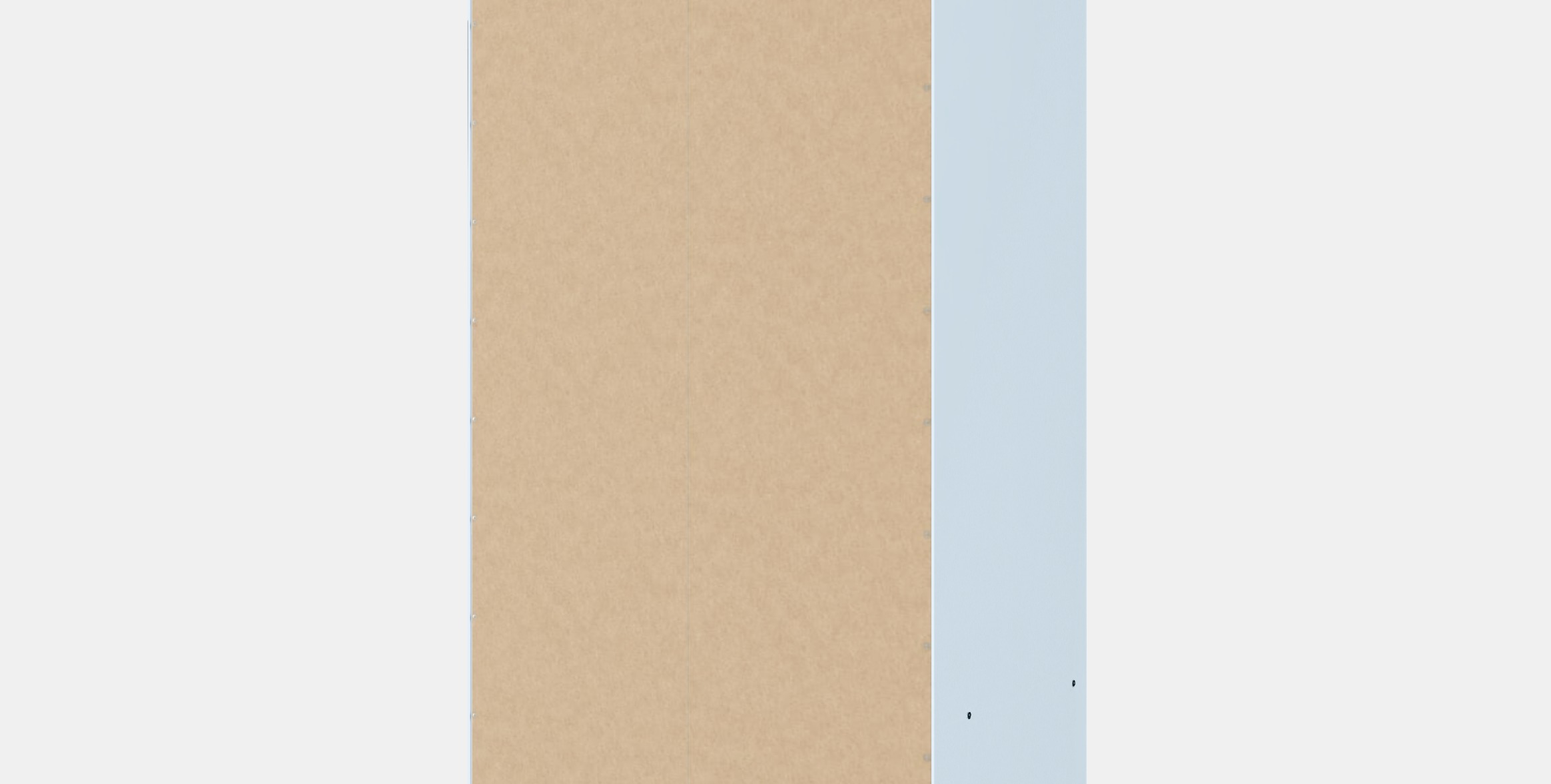 KLEPPSTAD Wardrobe with 2 doors 1 Low-poly 3D model_10