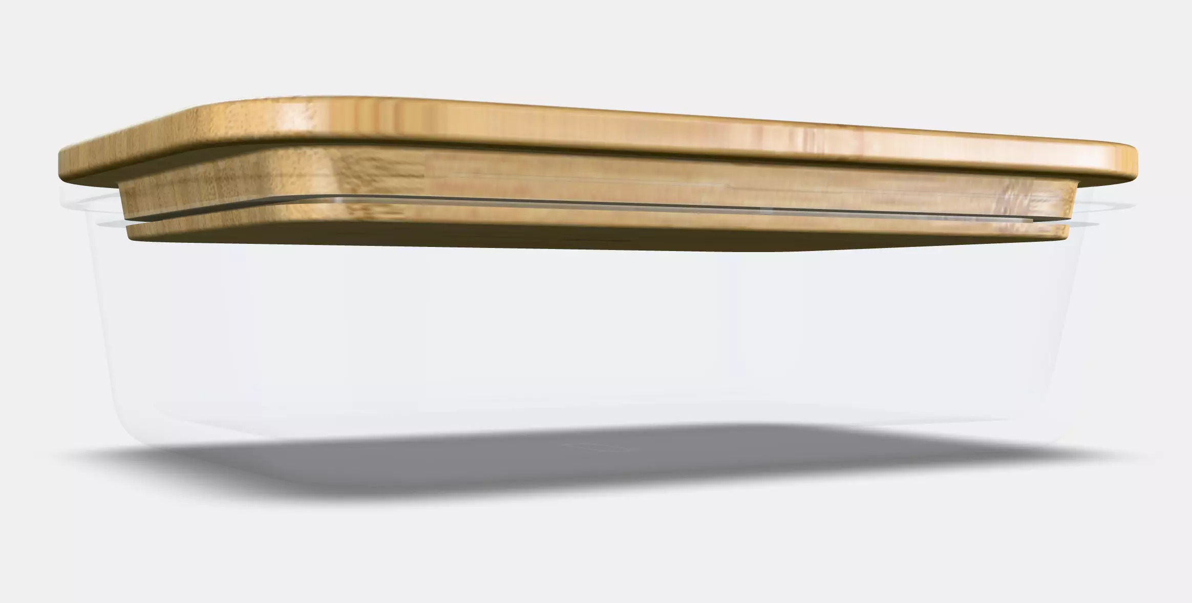 IKEA 365 Food container with lid Low-poly 3D model