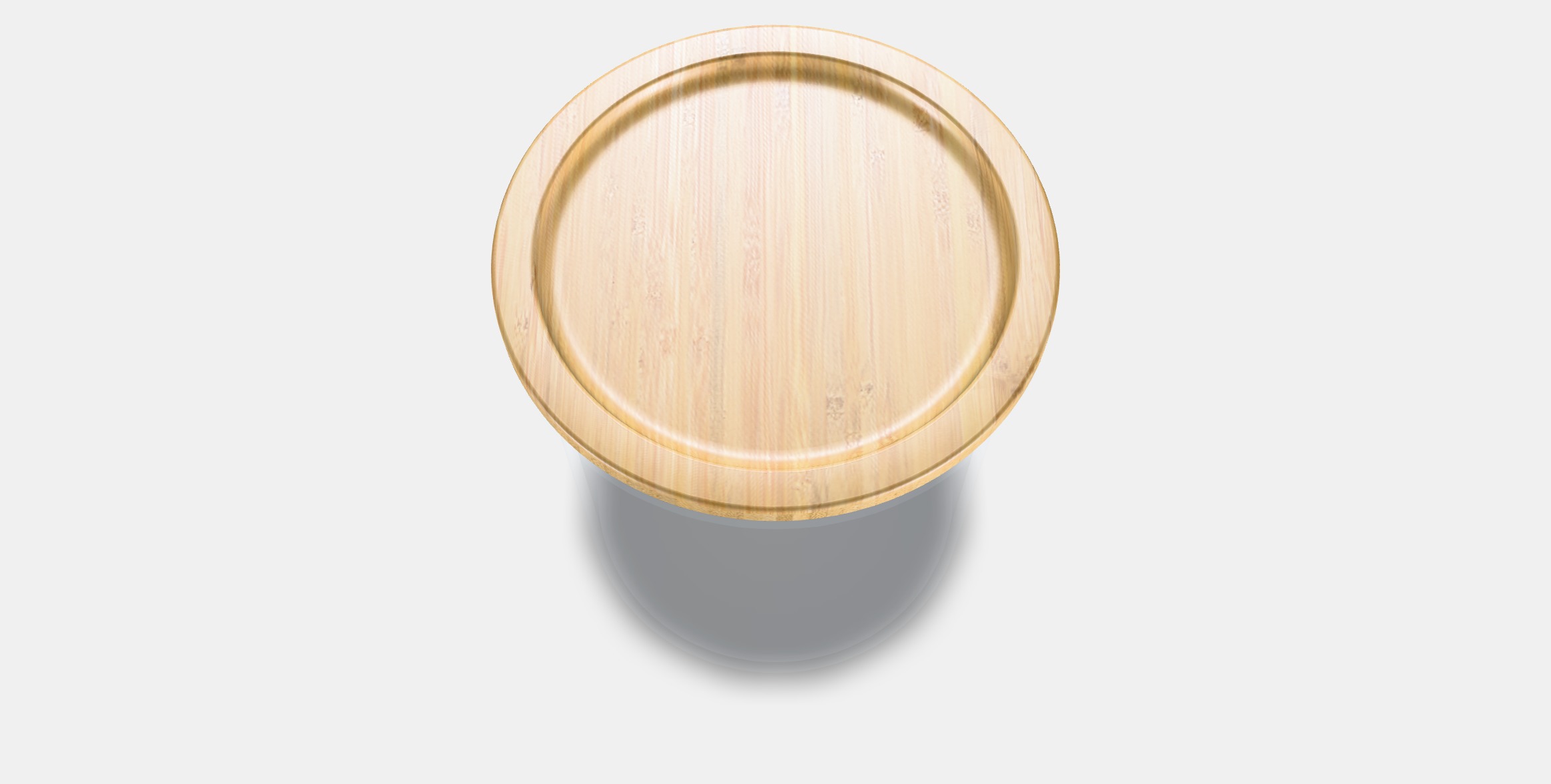 IKEA 365 Jar with lid Low-poly 3D model_6