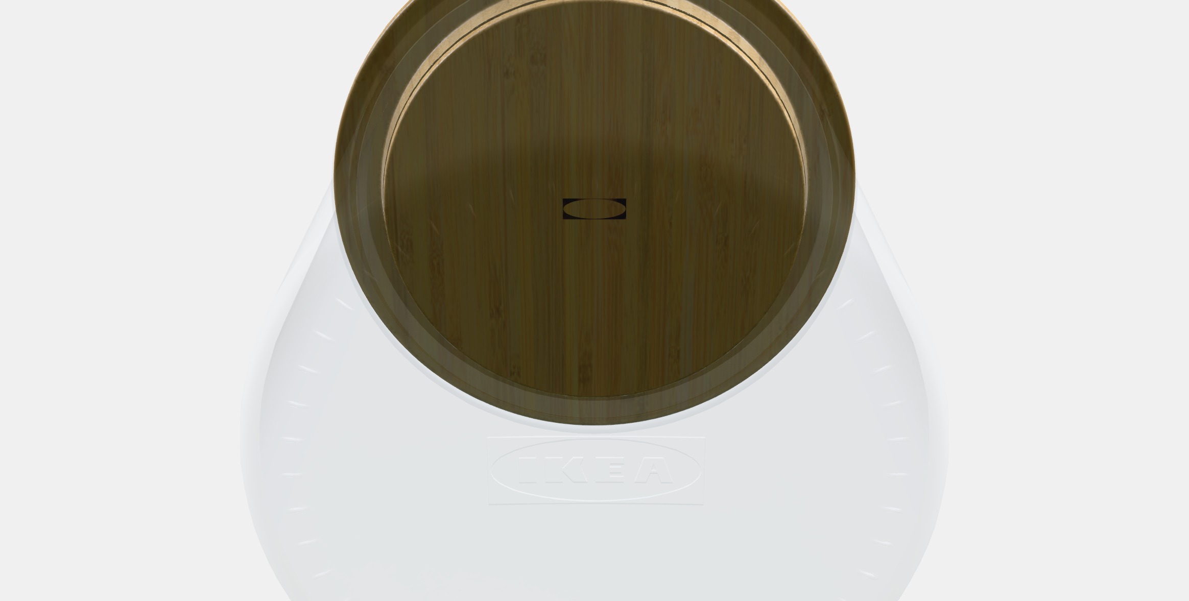 IKEA 365 Jar with lid Low-poly 3D model_7