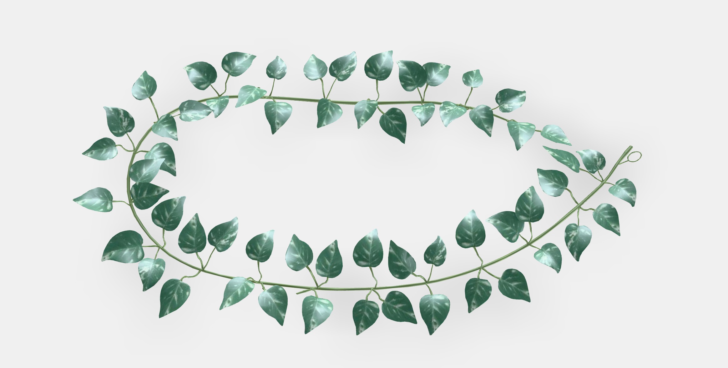 SMYCKA Artificial garland Low-poly 3D model_4