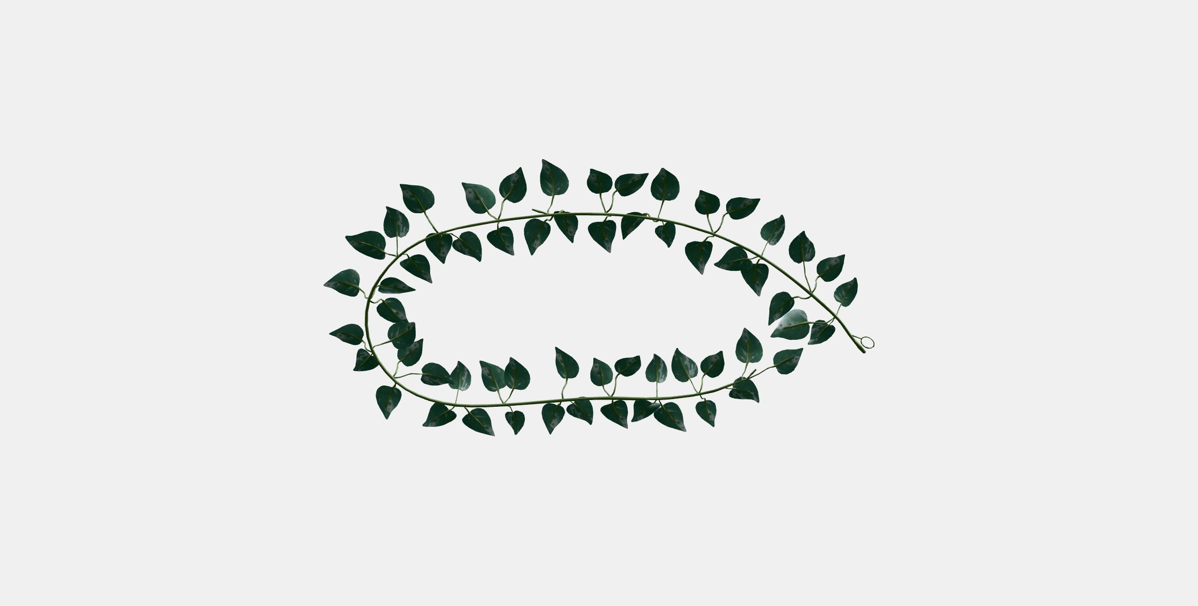 SMYCKA Artificial garland Low-poly 3D model_7