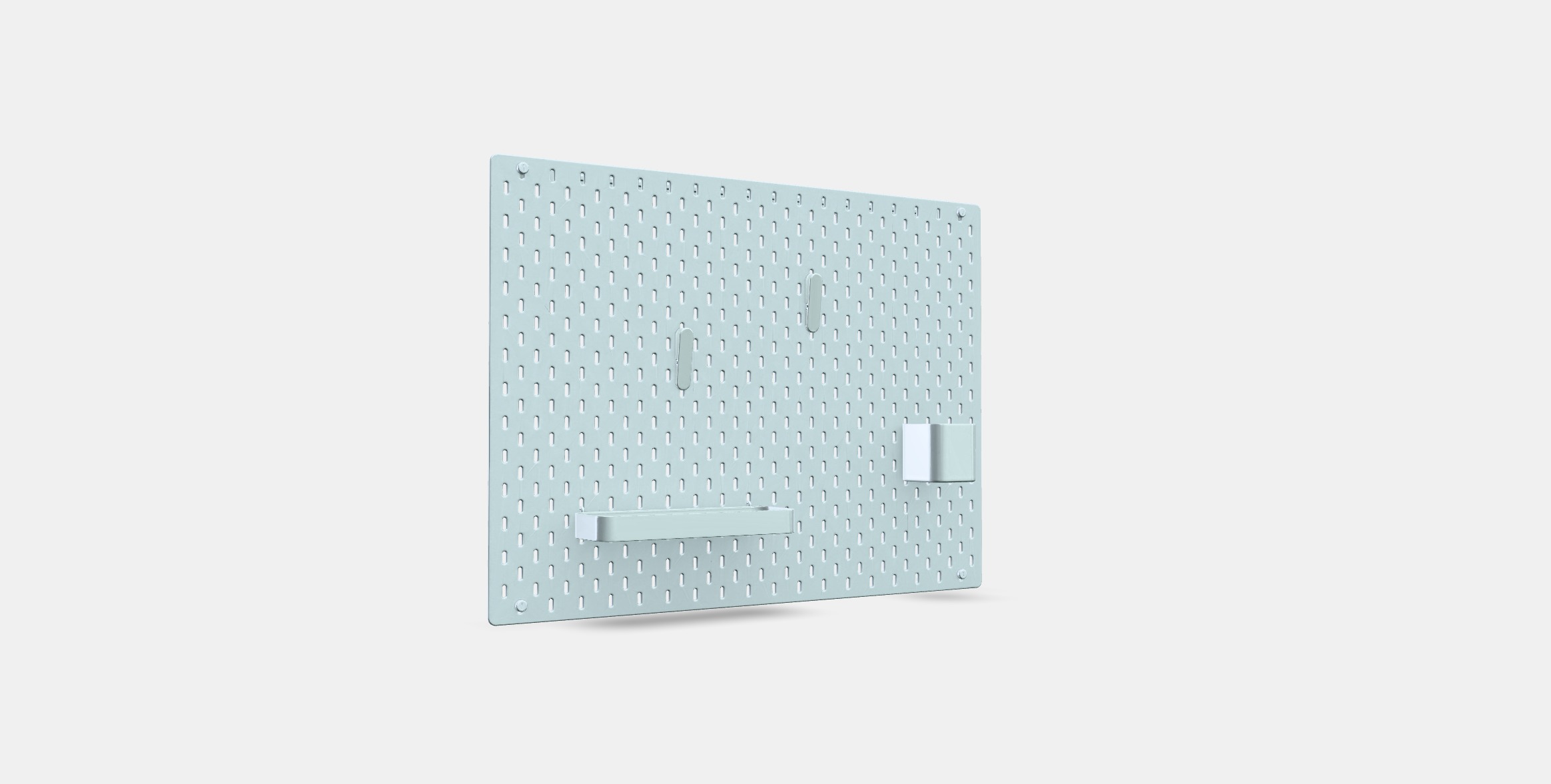 SKADIS Pegboard combination 3 Low-poly 3D model_6