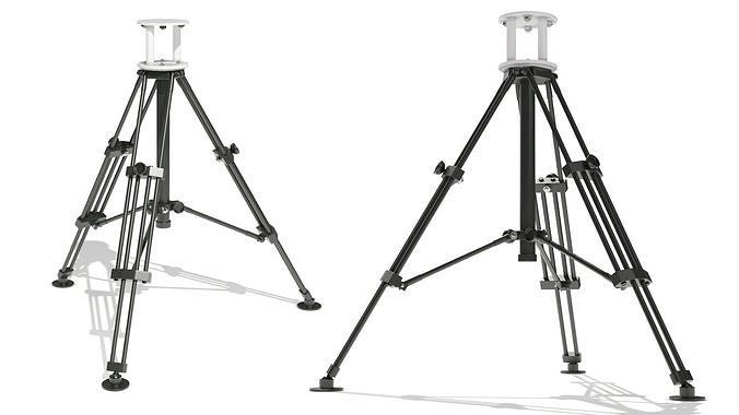 Tripod for Security Camera 3D model 5