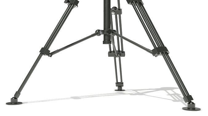 Tripod for Security Camera 3D model 7