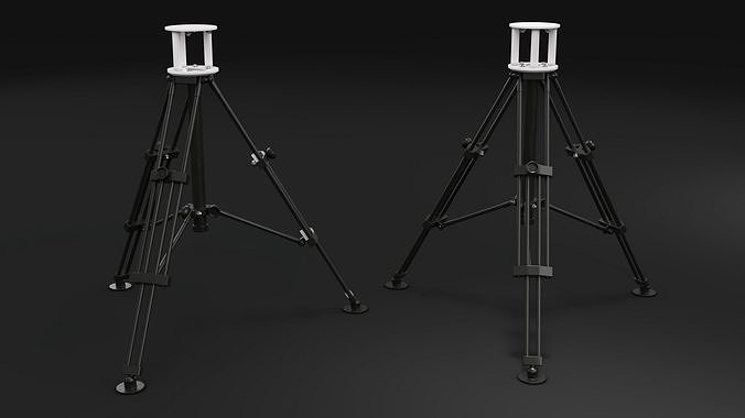 Tripod for Security Camera 3D model 3