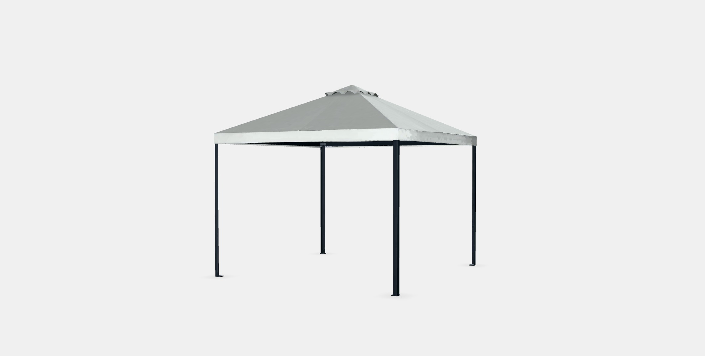 HIMMELSO Gazebo Low-poly 3D model_5