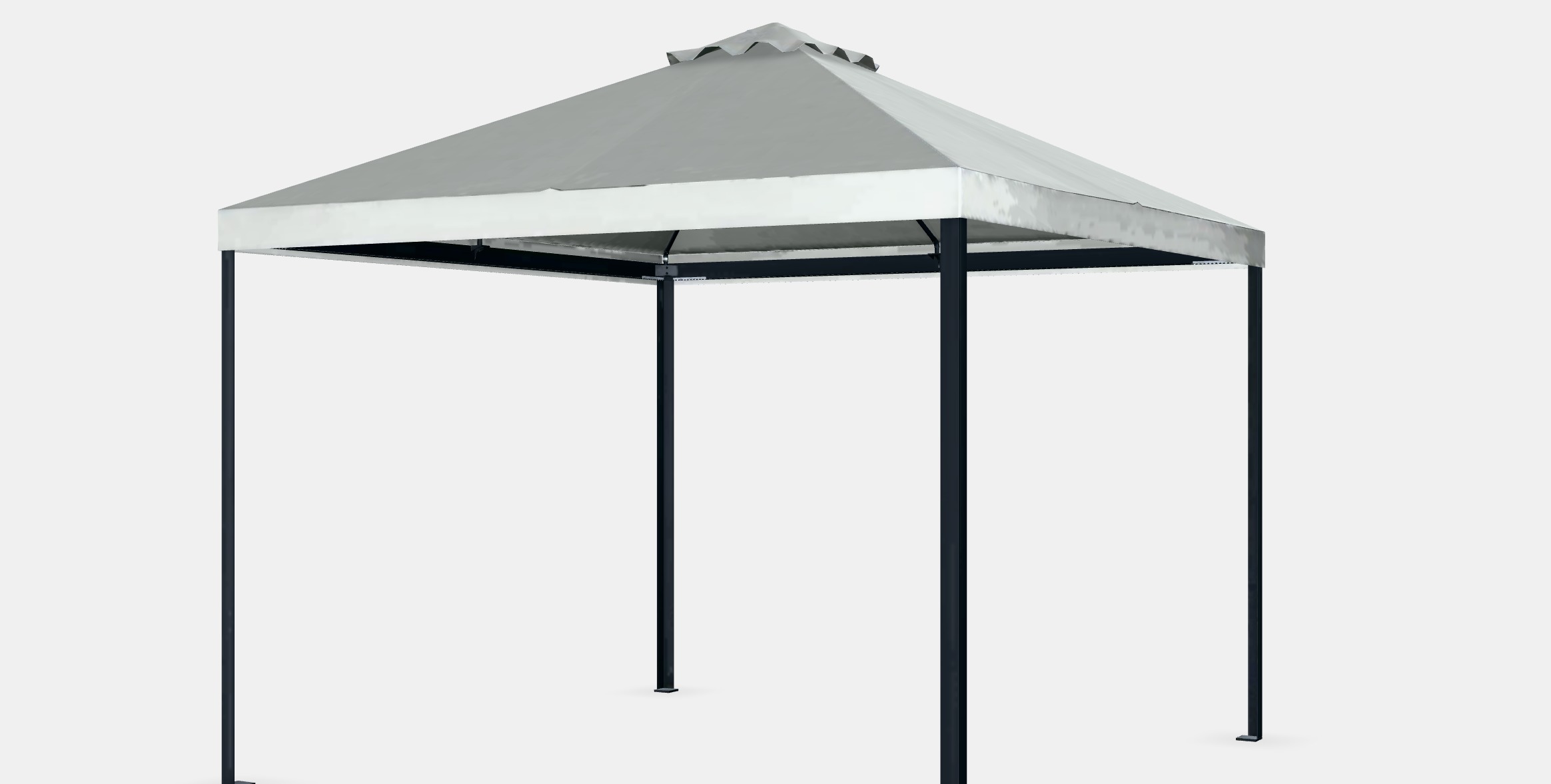 HIMMELSO Gazebo Low-poly 3D model_10
