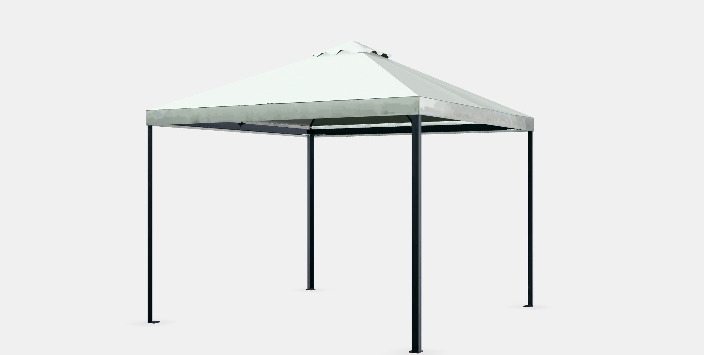 HIMMELSO Gazebo Low-poly 3D model_13