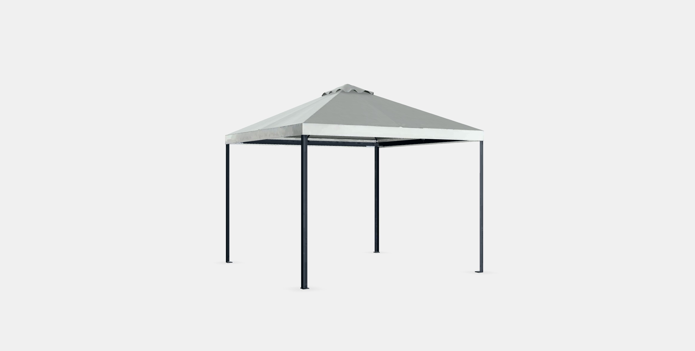 HIMMELSO Gazebo Low-poly 3D model_16