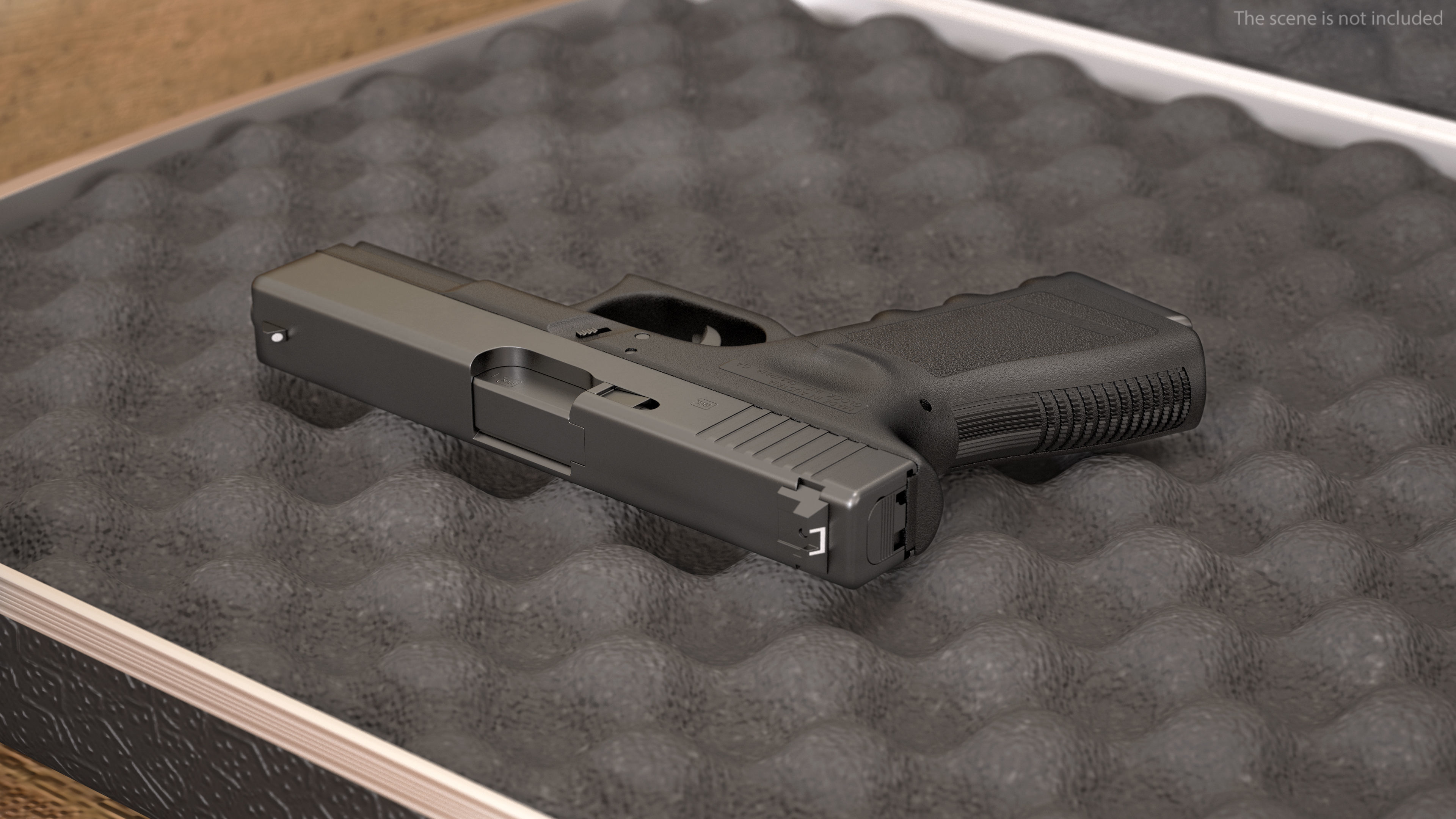 Glock G19 9mm Pistol 3D model_2